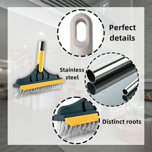 120° Rotatable 2 In 1 Floor Cleaning Brush