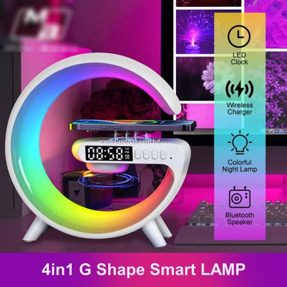 G63 Rgb Light Bluetooth Speaker Charging 4 In 1 Led