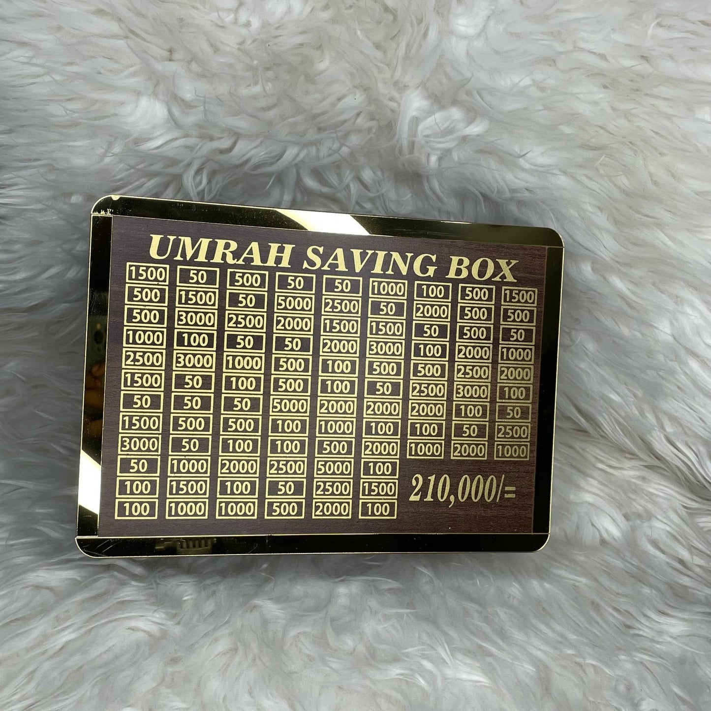Best Quality Umrah Saving Box