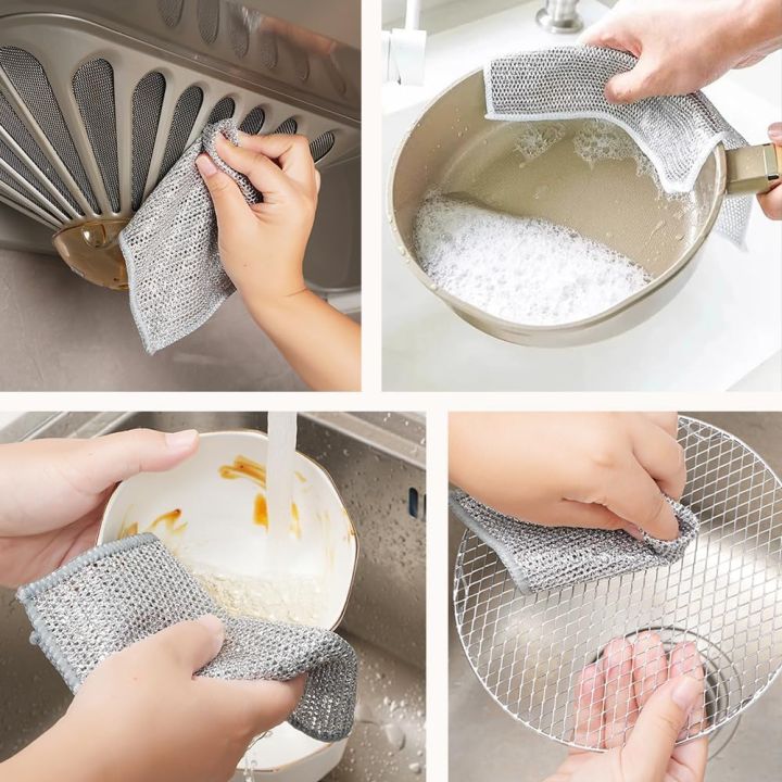 Wire Dish Washing Rugs For Wet And Dry Kitchen